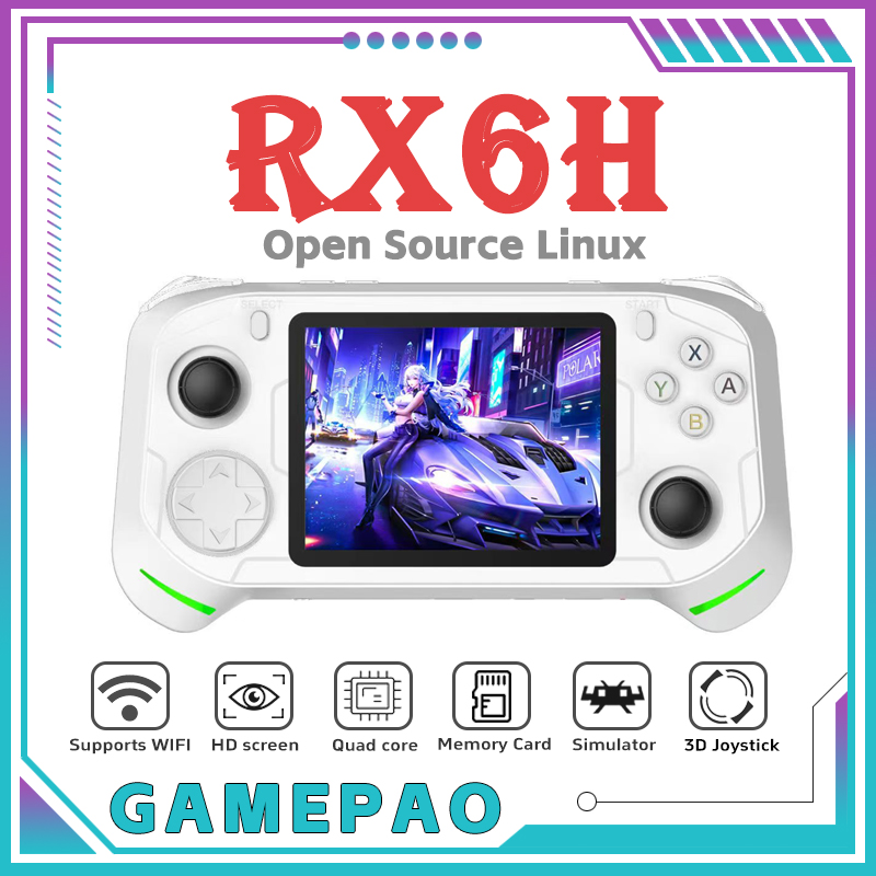 Gaming Console Linux - Open Source RX6H Retro Handheld Video