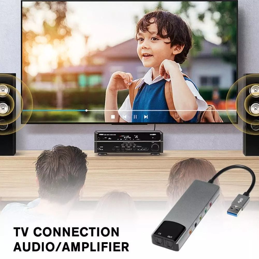 Pc Gaming Handheld Console - New USB Sound Card 7.1 5.1
