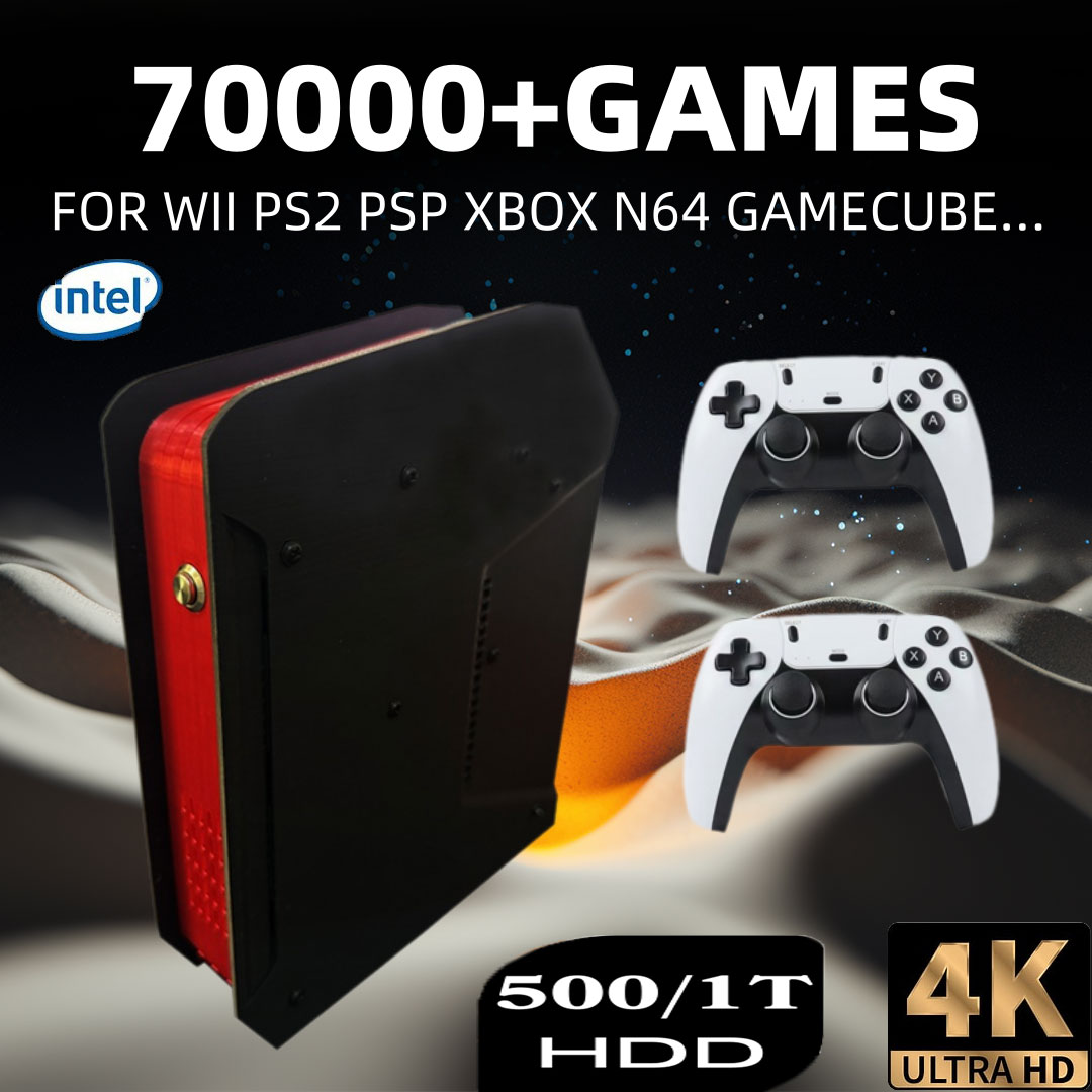 Gaming Console Video Game - X4 Retro Video Game Console With