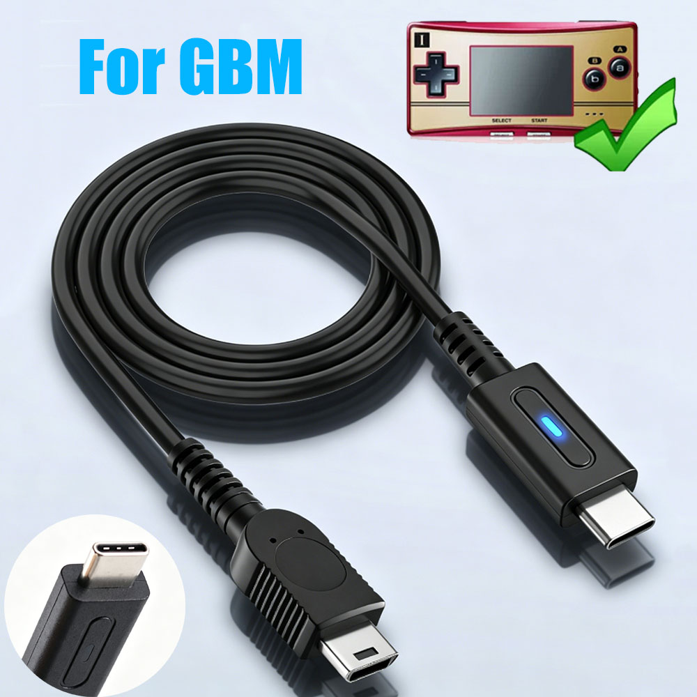 Gaming Console With Controller - Type-c Charging Cable For GBM Console