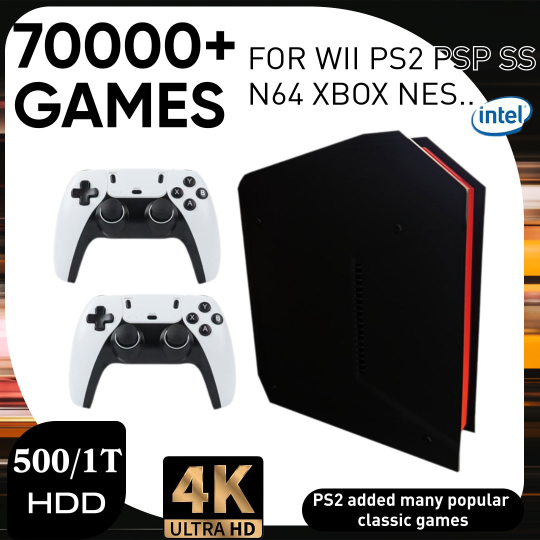 Gaming Console Video Game - X4 Retro Video Game Console With
