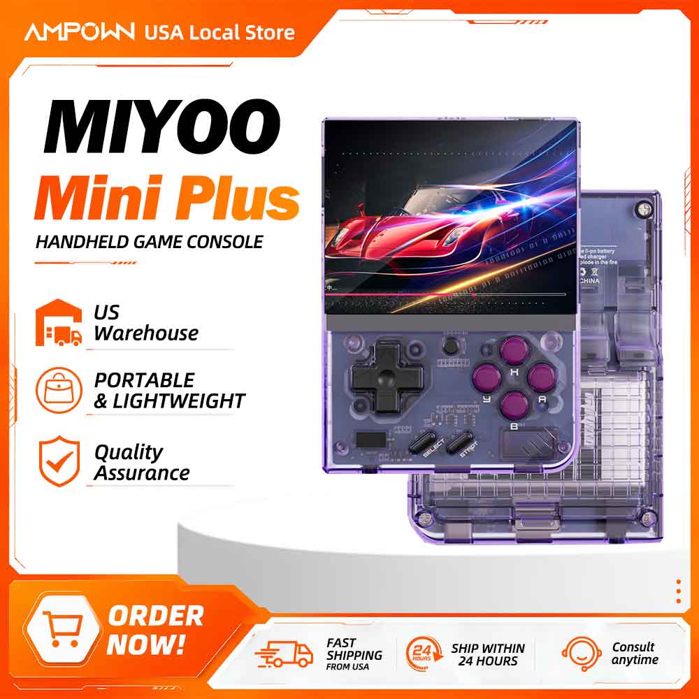 Gaming Console Linux - Miyoo Mini+ Retro Handheld Game Console