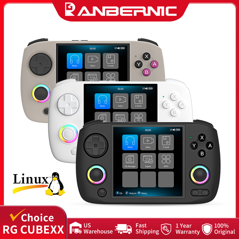 Gaming Console Linux - ANBERNIC RG CubeXX Handheld Games Console