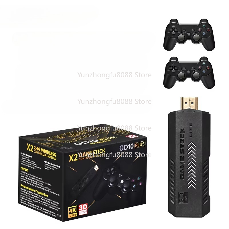 L GD10 Plus Game Stick 4k Blac - огляд і ціна Gaming Console X2