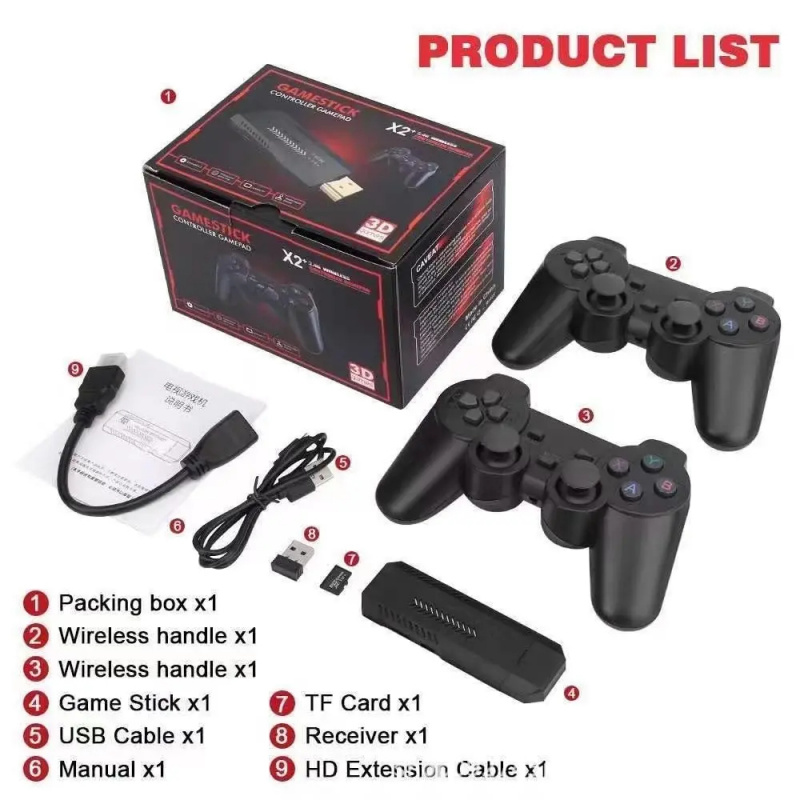 Retro Video Game Console-X2 Pl - огляд і ціна Gaming Console X2