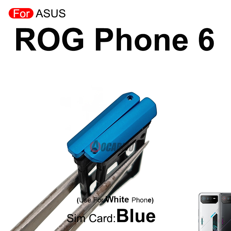 Blue Red Sim Tray For ASUS ROG - огляд і ціна Gaming Console Rog