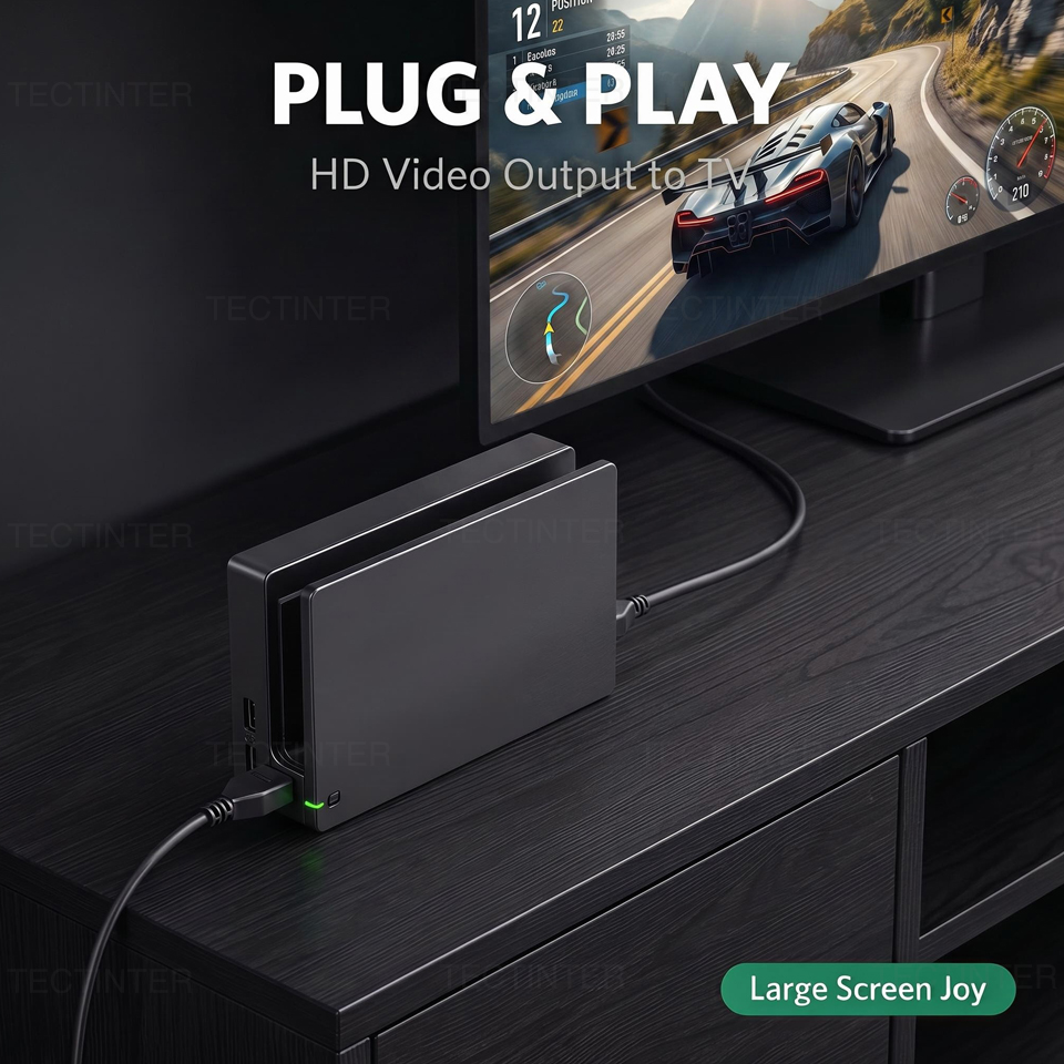 2 in 1 Charging TV Dock Statio - огляд і ціна Gaming Console Nintendo Switch 2