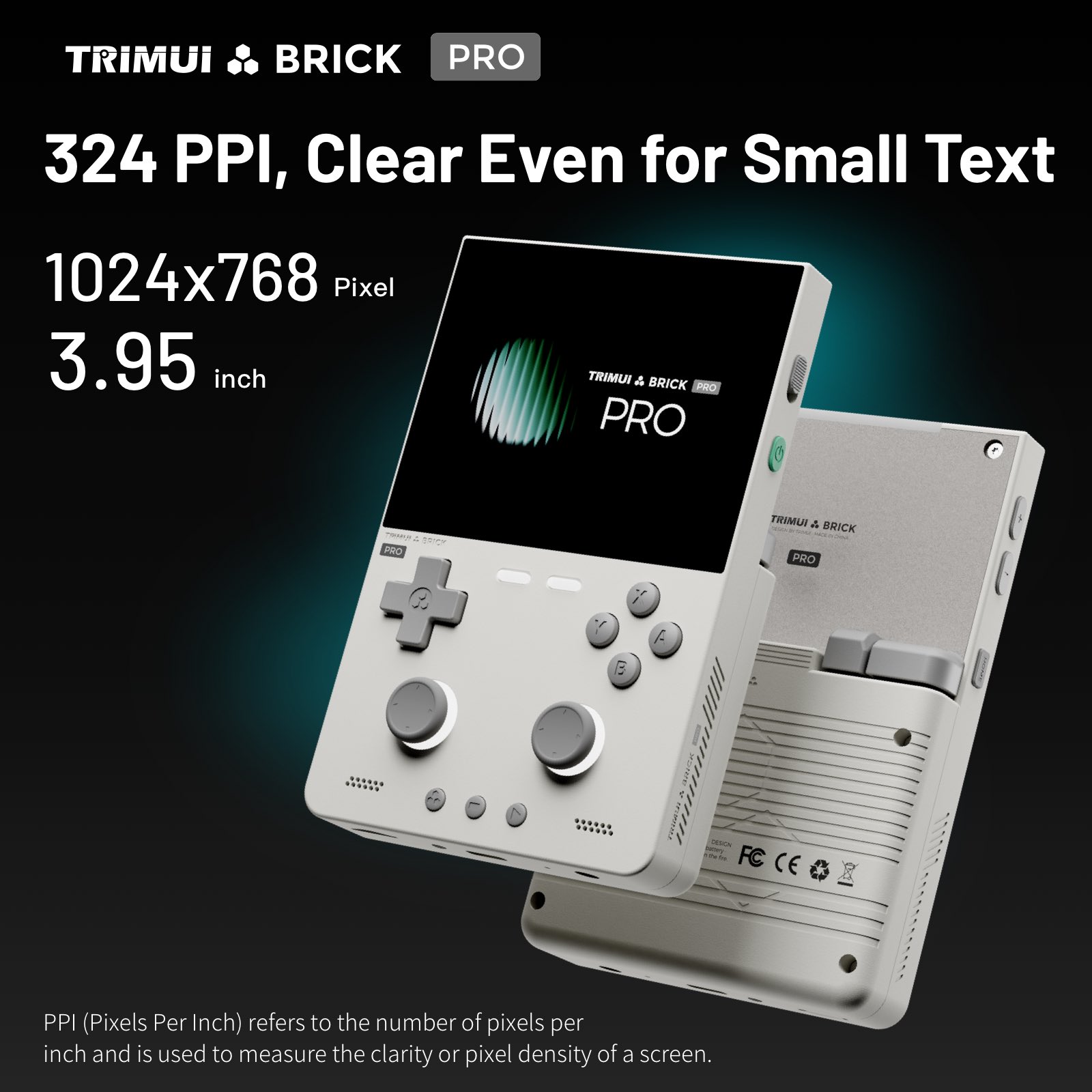 TRIMUI BRICK PRO Handheld Game - огляд і ціна Gaming Console Linux
