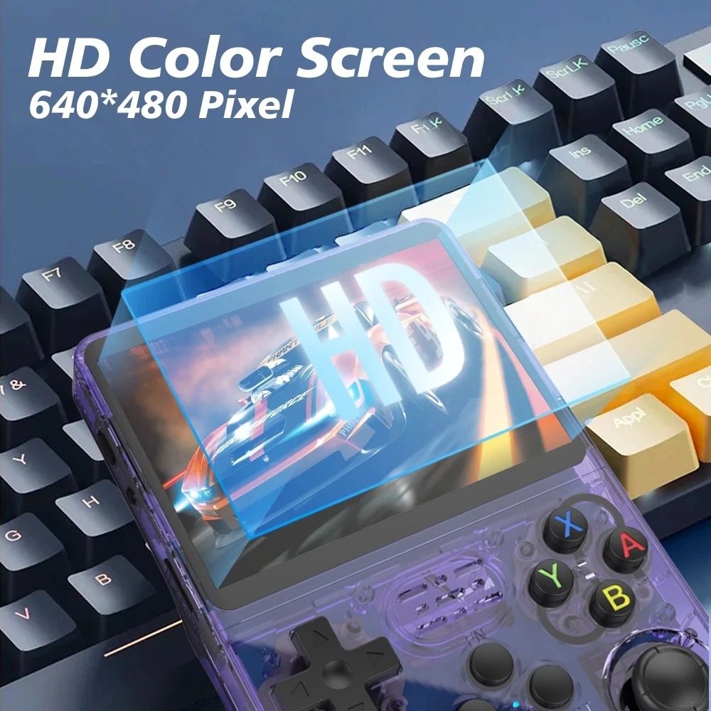 R36s New Handheld Game Console - огляд і ціна Gaming Console Linux