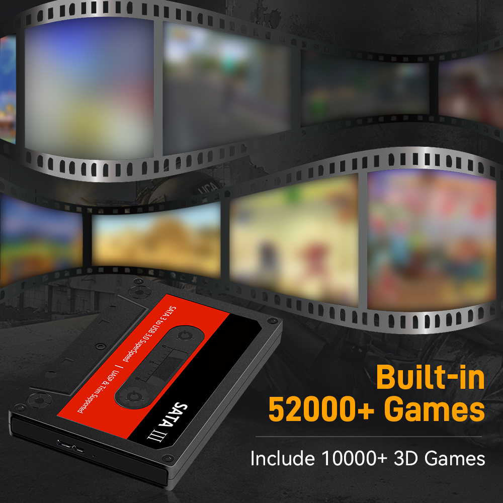 Batocera 500G/2T Emulator Game - огляд і ціна Gaming Console Video Game