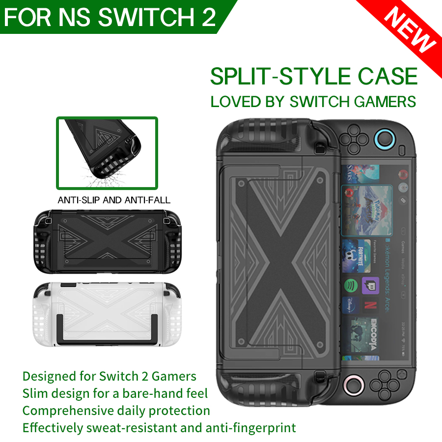 TPU+PC Split Design Case Prote - огляд і ціна Gaming Console Nintendo Switch 2