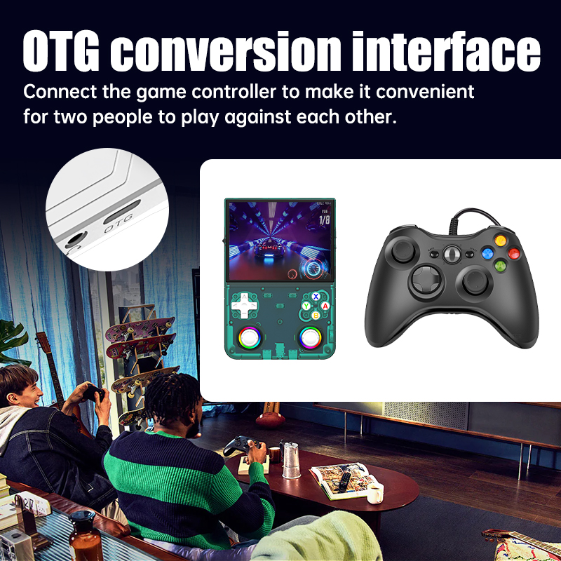 New R36 Ultra X Handheld Retro - огляд і ціна Gaming Console Linux