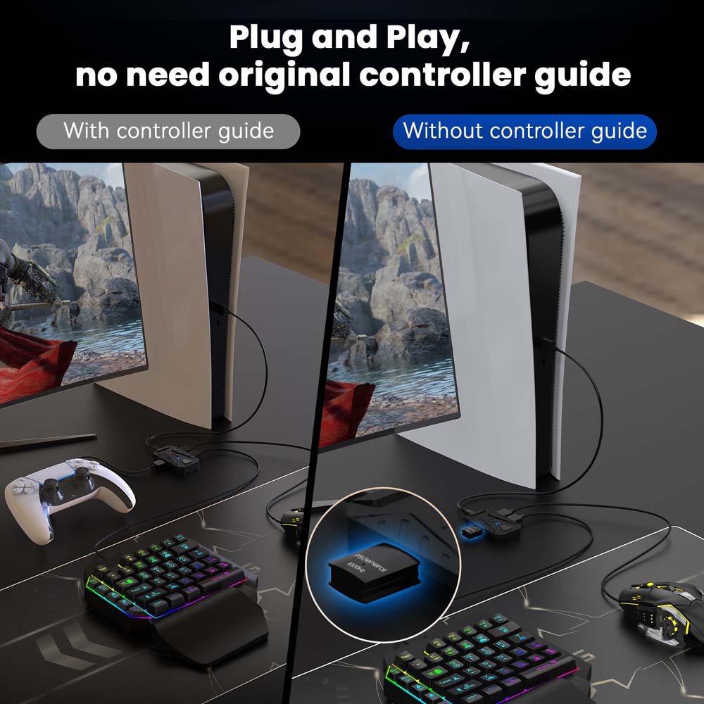 for PS5 Gaming Keyboard Mouse  - огляд і ціна Gaming Console With Controller