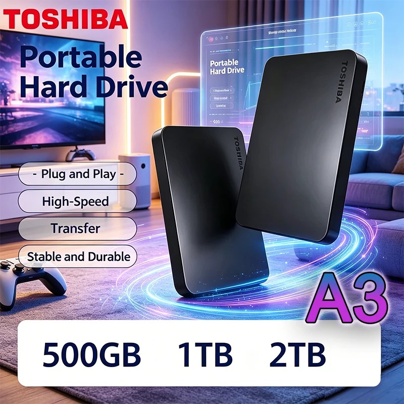 Toshiba A3 Canvio Basics 2TB 4 - огляд і ціна Gaming Console Years