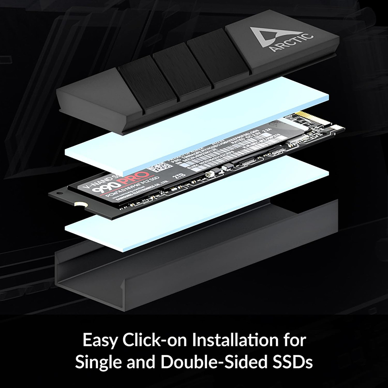 ARCTIC M2 Pro Black heatsink C - огляд і ціна Gaming Console In