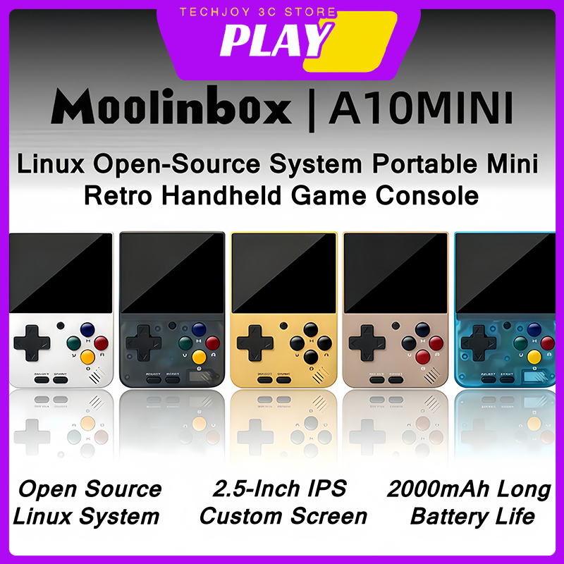 Moolinbox A10Mini 2.8-Inch Lin - огляд і ціна Gaming Console Linux