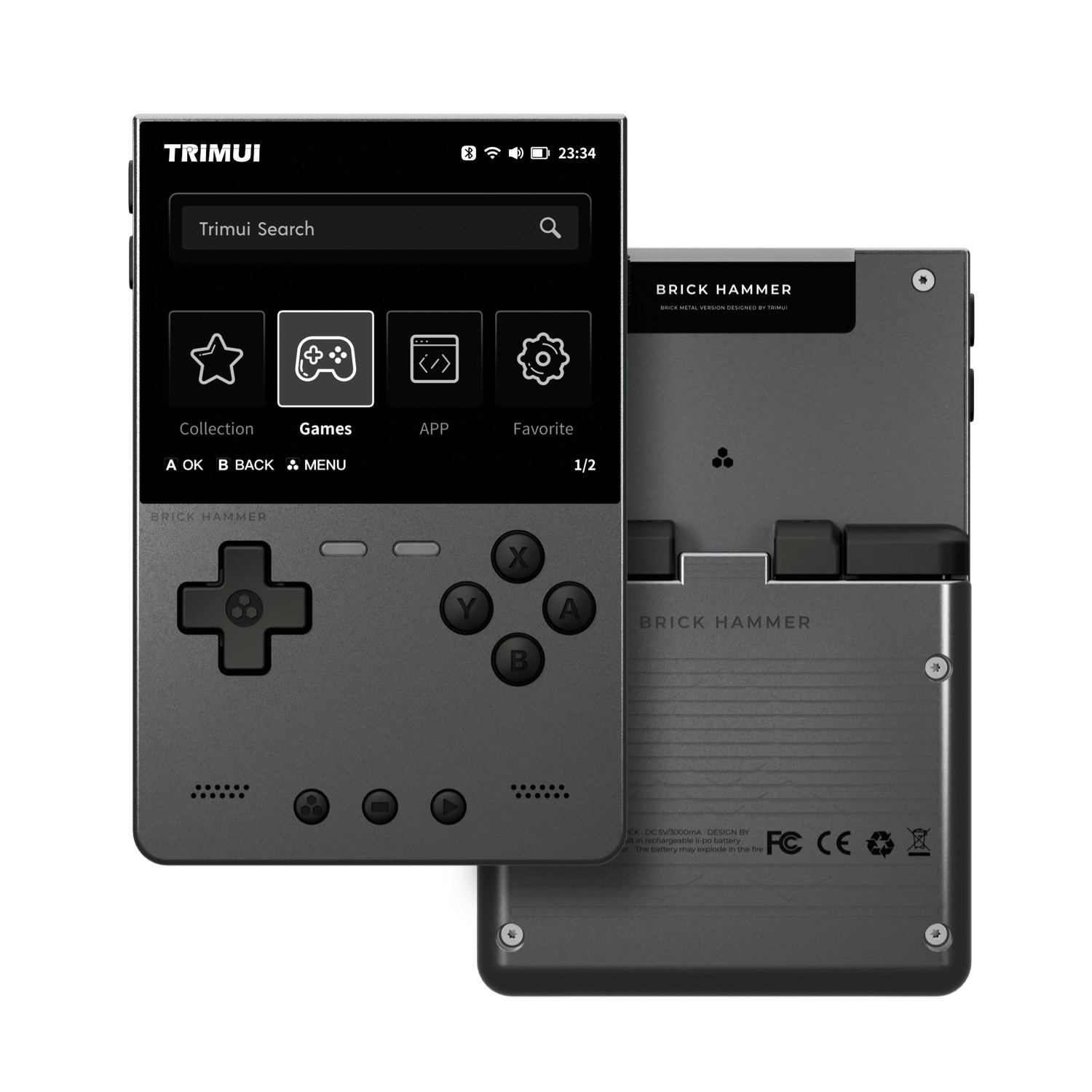 TRIMUI BRICK HAMMER Retro Hand - огляд і ціна Gaming Console Linux