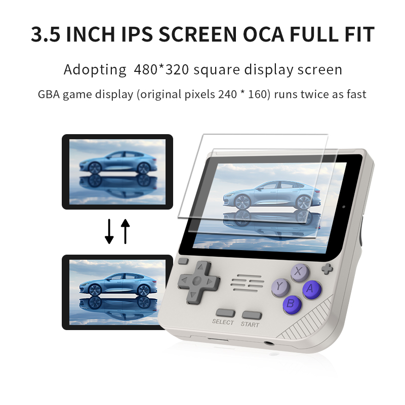POWKIDDY V10 3.5-Inch IPS Oca  - огляд і ціна Gaming Console Linux