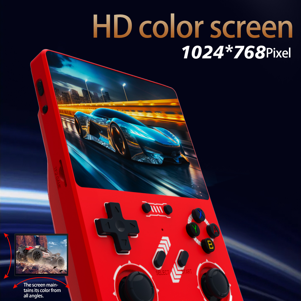 BOYHOM R40XX Handheld Game Con - огляд і ціна Gaming Console Linux