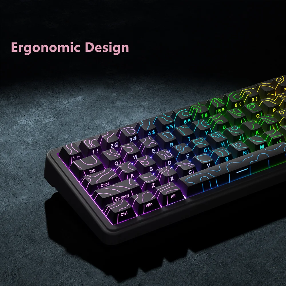 New Topographic Keycaps 4.0 Ve - огляд і ціна Gaming Console Letters
