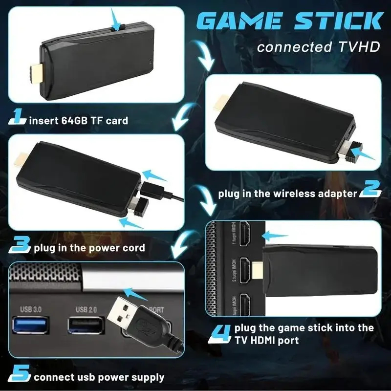 Plug And Play Retro Game Conso - огляд і ціна Gaming Console X2