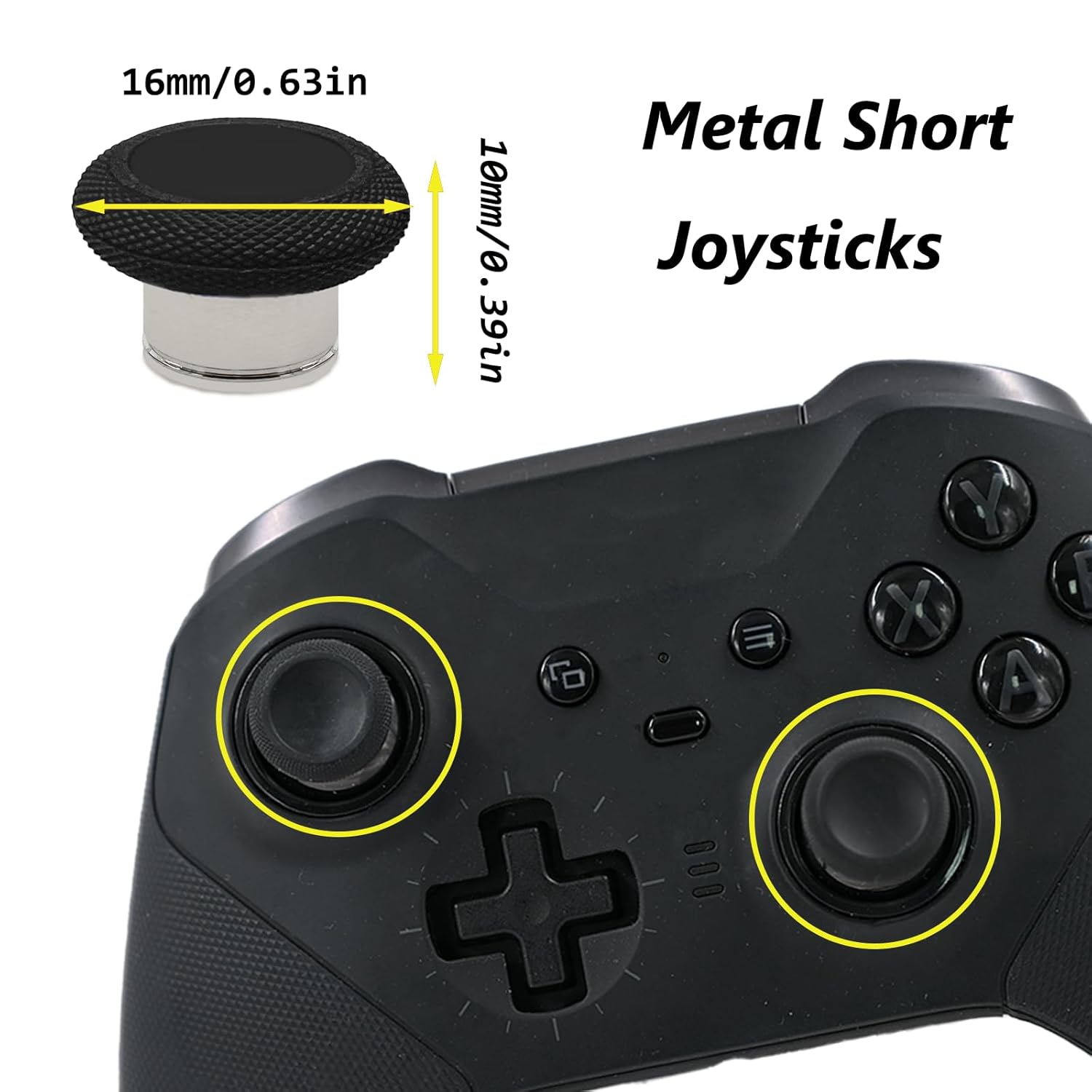 2x Low Sticks Thumbstick Repla - огляд і ціна Microsoft Controller Elite Series 2